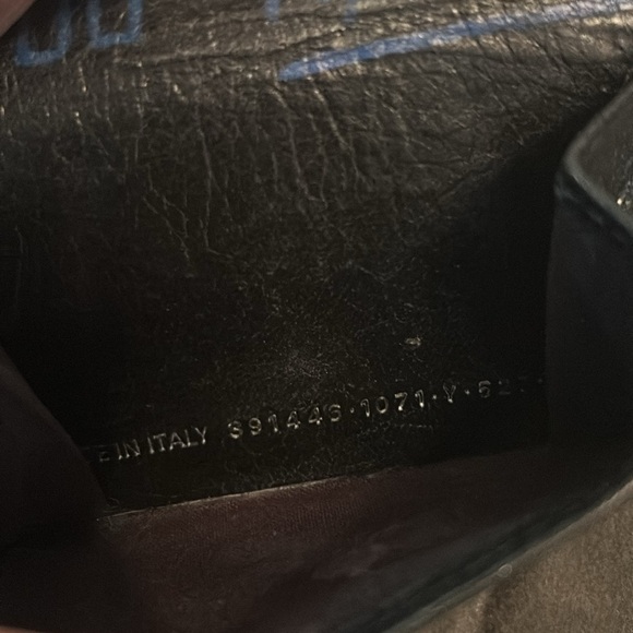 Balenciaga Black and Blue Graffiti Wallet🥳🥳❌ - Picture 2 of 5